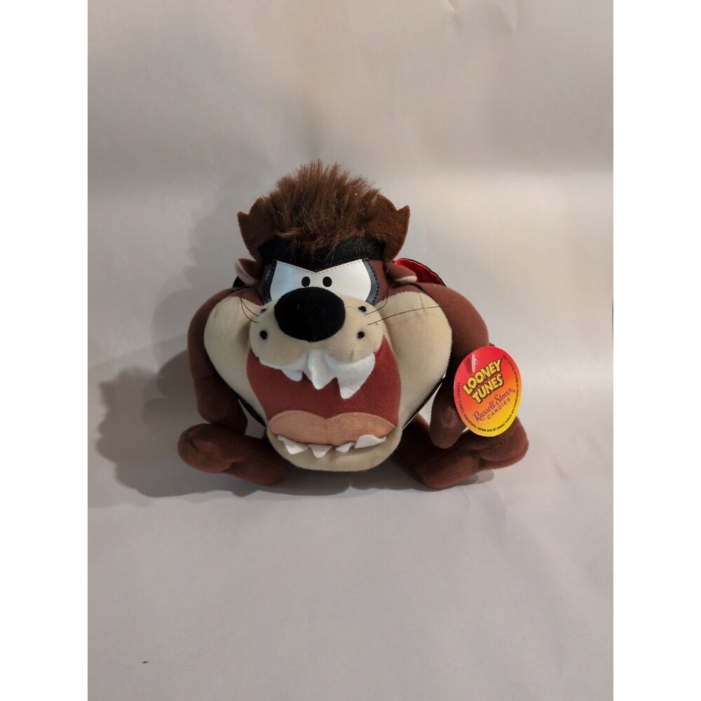 Looney Tunes  TAZMANIAN DEVIL Halloween plush w/Vampire Cape w/Tag TAZ 8"